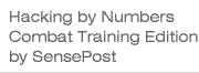 Hacking by Numbers - Combat Training Edition by SensePost