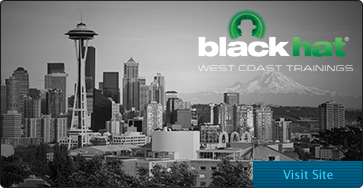 Black Hat West Coast Trainings