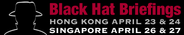 Black Hat Singapore - April 3rd and 4th, 2000