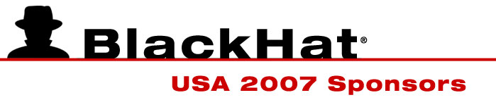 Black Hat USA 2006 Sponsors